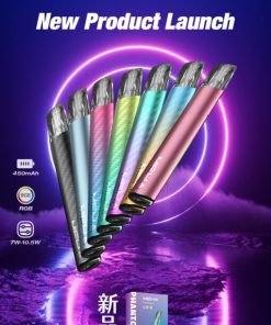 MEHA GLORY 星耀系列 魅嗨電子菸主機 – 450mAh 三檔功率 (7W/8.5W/10.5W) 設計,RGB氛圍燈,台灣現貨 711到付