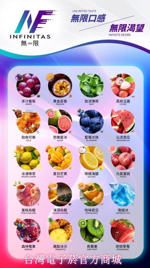 INF透明煙彈 (Relx 1代SP2S通用)(煙彈x3)(多口味) 台灣現貨:圖片 17