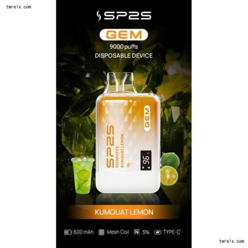 SP2S新品上市 SP2S 9000 Puffs 思博睿拋棄式電子煙9000口:圖片 9