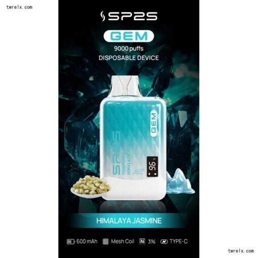SP2S新品上市 SP2S 9000 Puffs 思博睿拋棄式電子煙9000口:圖片 7