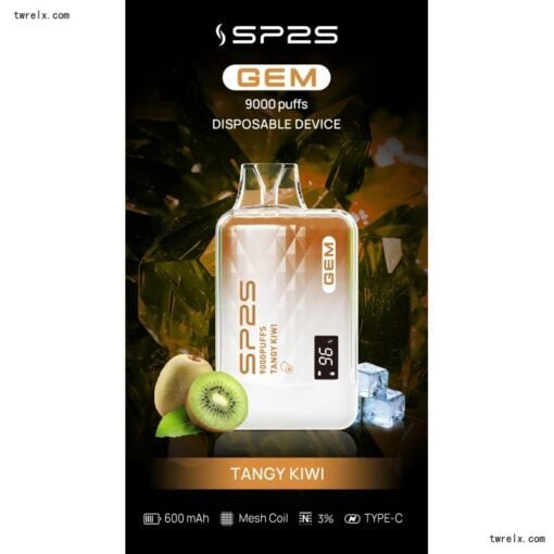 SP2S新品上市 SP2S 9000 Puffs 思博睿拋棄式電子煙9000口:圖片 5