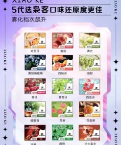 XIAOKE煙彈 五代菸彈 通用悅刻 RELX四代五代主機 買五盒送主機 台灣現貨