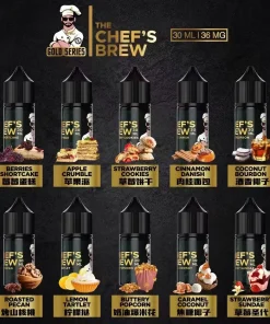 厨師佳釀/CHEF’S BREW 美國進口精製厨師煙油 30ML/36MG原瓶裝/台灣現貨 24H發貨