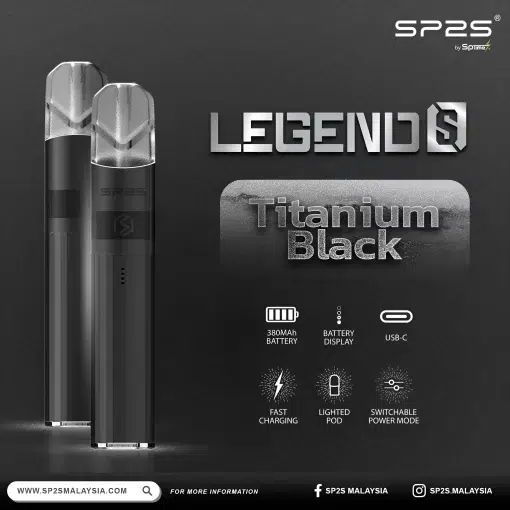 SP2S主機 鈦色主機 通用一代煙彈 思博瑞鈦金屬主機 輕巧且堅固:圖片 3